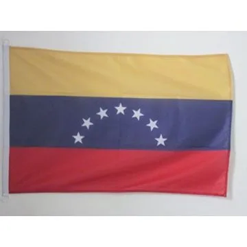 DRAPEAU VENEZUELA ANCIEN 90x60cm - DRAPEAU VÍ?NÍ?ZUELIEN 60 x 90 cm Spécial Extérieur - DRAPEAUX