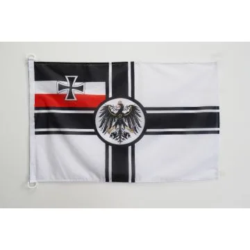 Drapeau Allemagne WWI 90x60cm - Drapeau allemand de guerre 60 x 90 cm Spécial Extérieur - Drapeaux