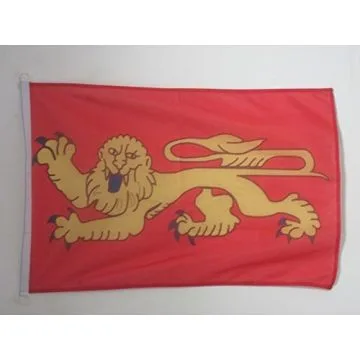 DRAPEAU AQUITAINE 90x60cm - DRAPEAU AQUITAIN - DUCHÍ? D\'AQUITAINE 60 x 90 cm Spécial Extérieur - DRAPEAUX
