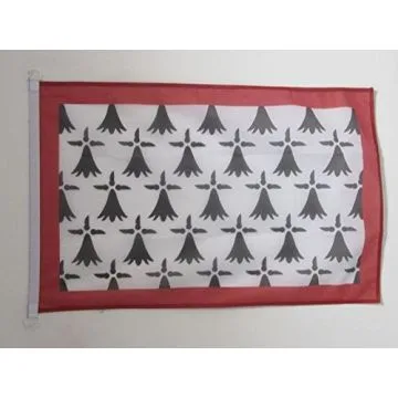 DRAPEAU LIMOUSIN 90x60cm - DRAPEAU PROVINCE DU LIMOUSIN 60 x 90 cm Spécial Extérieur - DRAPEAUX
