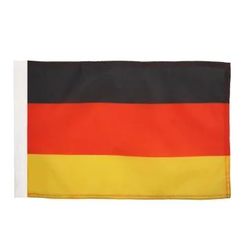 DRAPEAU ALLEMAGNE 45x30cm - DRAPEAU ALLEMAND 30 x 45 cm avec fourreau