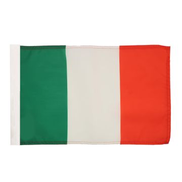 DRAPEAU ITALIE 45x30cm - DRAPEAU ITALIEN 30 x 45 cm avec fourreau