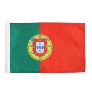 DRAPEAU PORTUGAL 45x30cm - DRAPEAU PORTUGAIS 30 x 45 cm avec fourreau