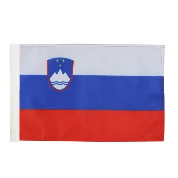 DRAPEAU SLOVÉNIE 45x30cm - DRAPEAU SLOVÈNE 30 x 45 cm avec fourreau