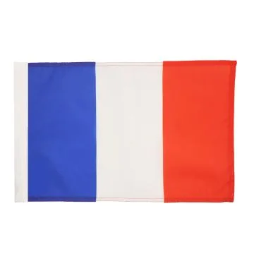 DRAPEAU FRANCE 45x30cm - DRAPEAU FRANÇAIS 30 x 45 cm avec fourreau