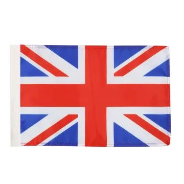 DRAPEAU ROYAUME-UNI 45x30cm - DRAPEAU ANGLAIS - UK - GRANDE BRETAGNE 30 x 45 cm avec fourreau