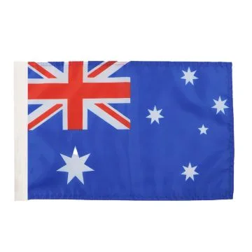 DRAPEAU AUSTRALIE 45x30cm - DRAPEAU AUSTRALIEN 30 x 45 cm avec fourreau