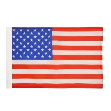 DRAPEAU ETATS-UNIS 45x30cm - DRAPEAU AMÉRICAIN - USA 30 x 45 cm avec fourreau