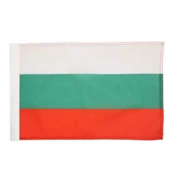 DRAPEAU BULGARIE 45x30cm - DRAPEAU BULGARE 30 x 45 cm avec fourreau