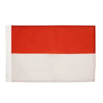 DRAPEAU INDONÉSIE 45x30cm - DRAPEAU INDONÉSIEN 30 x 45 cm avec fourreau