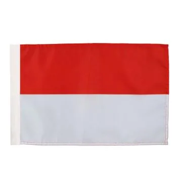 DRAPEAU ALSACE ROT UN WISS 45x30cm - DRAPEAU ALSACIEN - FRANCE 30 x 45 cm avec fourreau