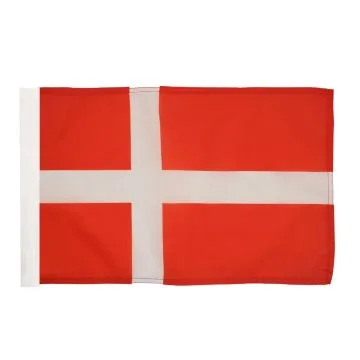 DRAPEAU DANEMARK 45x30cm - DRAPEAU DANOIS 30 x 45 cm avec fourreau