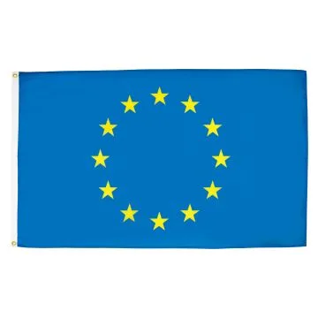 DRAPEAU EUROPE 150x90cm - DRAPEAU EUROPÉEN 90 x 150 cm