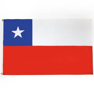 DRAPEAU CHILI 150x90cm - DRAPEAU CHILIEN 90 x 150 cm