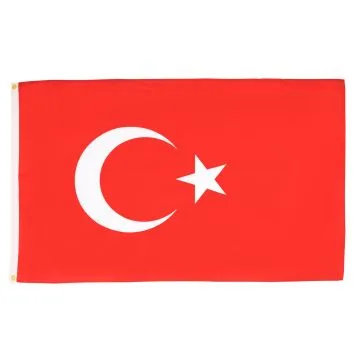 DRAPEAU TURQUIE 150x90cm - DRAPEAU TURC 90 x 150 cm