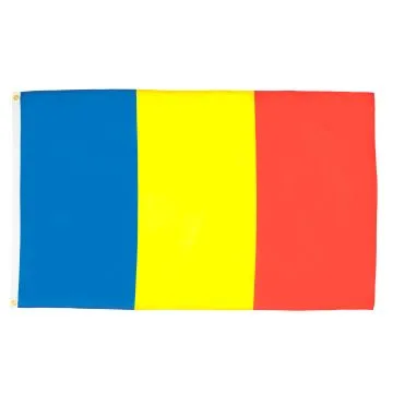 DRAPEAU ROUMANIE 150x90cm - DRAPEAU ROUMAIN 90 x 150 cm