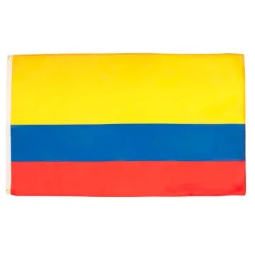 DRAPEAU COLOMBIE 150x90cm - DRAPEAU COLOMBIEN 90 x 150 cm Polyester léger