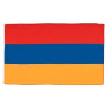 DRAPEAU ARMÉNIE 150x90cm - DRAPEAU ARMÉNIEN 90 x 150 cm Polyester léger
