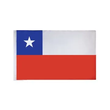 DRAPEAU CHILI 150x90cm - DRAPEAU CHILIEN 90 x 150 cm Spécial Supporter