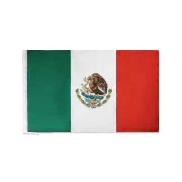 DRAPEAU MEXIQUE 150x90cm - DRAPEAU MEXICAIN 90 x 150 cm Spécial Supporter