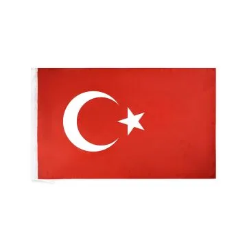 DRAPEAU TURQUIE 150x90cm - DRAPEAU TURC 90 x 150 cm Spécial Supporter