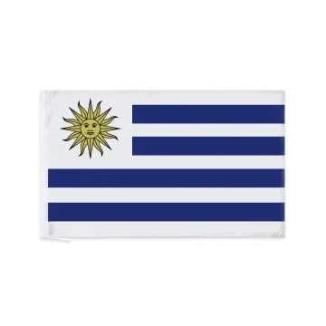 DRAPEAU URUGUAY 150x90cm - DRAPEAU URUGUAYEN 90 x 150 cm Spécial Supporter