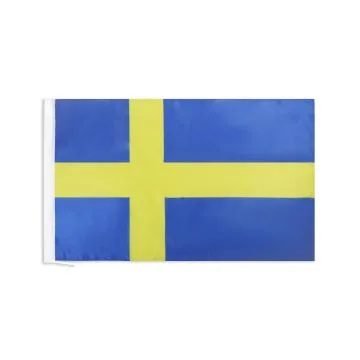 DRAPEAU SUÈDE 150x90cm - DRAPEAU SUÉDOIS 90 x 150 cm Spécial Supporter