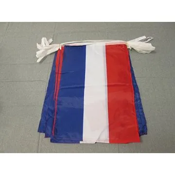 GUIRLANDE 12 mètres 20 DRAPEAUX PAYS-BAS 45x30 cm - DRAPEAU HOLLANDAIS 30 x 45 cm