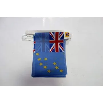 Guirlande 12 mètres 20 Drapeaux Tuvalu 45x30 cm - Drapeau tuvaluan 30 x 45 cm