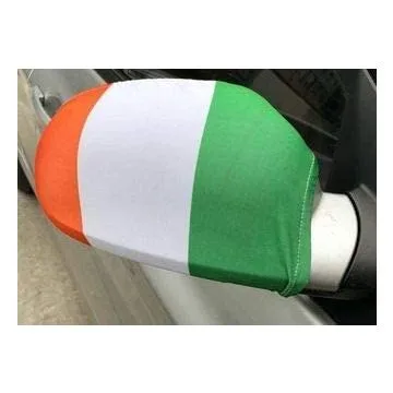 Drapeau rétroviseur IRLANDE Lot de  2 - Drapeaux pour voiture irlandais