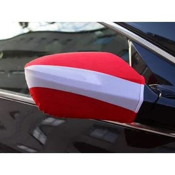 Drapeau rétroviseur AUTRICHE Lot de  2 - Drapeaux pour voiture autrichien