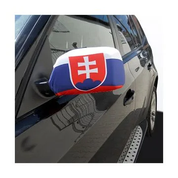 Drapeau rétroviseur SLOVAQUIE Lot de  2 - Drapeaux pour voiture slovaque