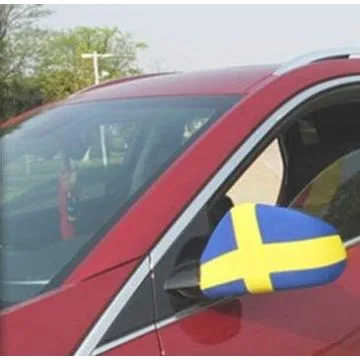 Drapeau rétroviseur SUÈDE Lot de  2 - Drapeaux pour voiture suédois