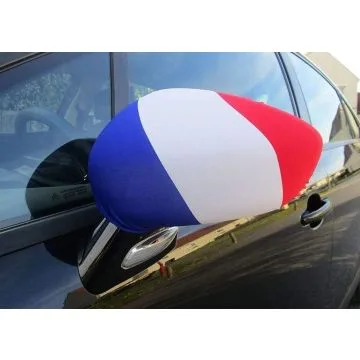 Drapeau rétroviseur FRANCE Lot de  2 - Drapeaux pour voiture français
