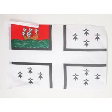 DRAPEAU VILLE DE NANTES 45x30cm - PAVILLON NANTAIS 30 x 45 cm haute qualité