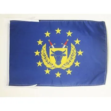 DRAPEAU FORCES ARMÉES UNION EUROPÉENNE 45x30cm - PAVILLON ARMÉE UE 30 x 45 cm haute qualité