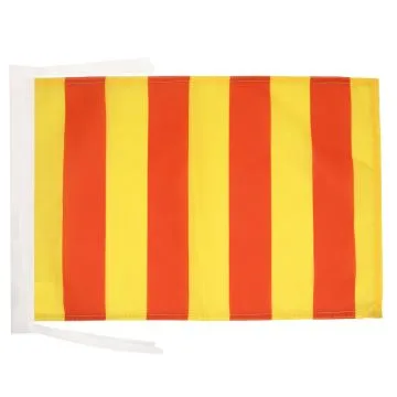 DRAPEAU COMTÉ DE PROVENCE 45x30cm - PAVILLON PROVENÇAL 30 x 45 cm haute qualité