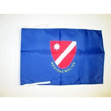 DRAPEAU MOLISE 45x30cm - PAVILLON MOLISE - ITALIE 30 x 45 cm haute qualité
