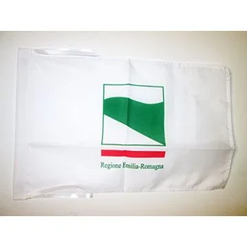 DRAPEAU ÉMILIE-ROMAGNE 45x30cm - PAVILLON EMILIA-ROMAGNA - ITALIE 30 x 45 cm haute qualité