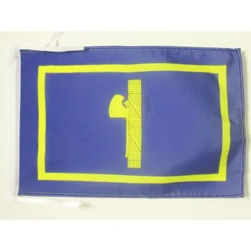 DRAPEAU ITALIE MUSSOLINI 45x30cm - PAVILLON FASCISTE DU DUCE ITALIEN  30 x 45 cm haute qualité