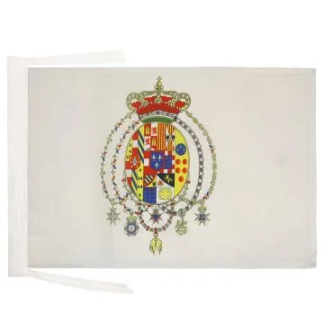 DRAPEAU ROYAUME DES DEUX-SICILES 1816 45x30cm - PAVILLON ITALIE - SICILE 30 x 45 cm haute qualité