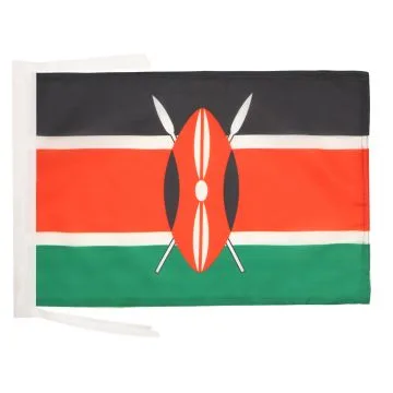DRAPEAU KENYA 45x30cm - PAVILLON KENYAN 30 x 45 cm haute qualité