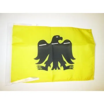 DRAPEAU PAYS BASQUE ARRANO BELTZA 45x30cm - PAVILLON AIGLE NOIR EUSKAL HERRIA 30 x 45 cm haute qualité