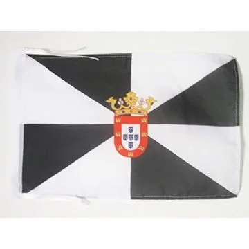 DRAPEAU CEUTA 45x30cm - PAVILLON ESPAGNOL - ESPAGNE 30 x 45 cm haute qualité