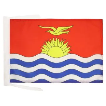 DRAPEAU KIRIBATI 45x30cm - PAVILLON KIRIBATIEN 30 x 45 cm haute qualité