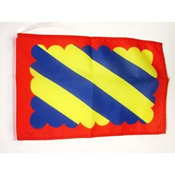 DRAPEAU DUCHÉ DE NIVERNAIS 45x30cm - PAVILLON PROVINCE FRANCE 30 x 45 cm haute qualité