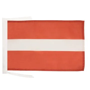 DRAPEAU LETTONIE 45x30cm - PAVILLON LETTON 30 x 45 cm haute qualité