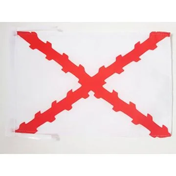 DRAPEAU PAYS-BAS ESPAGNOLS 45x30cm - PAVILLON TERRITOIRE DES DIX-SEPT PROVINCES 30 x 45 cm haute qualité