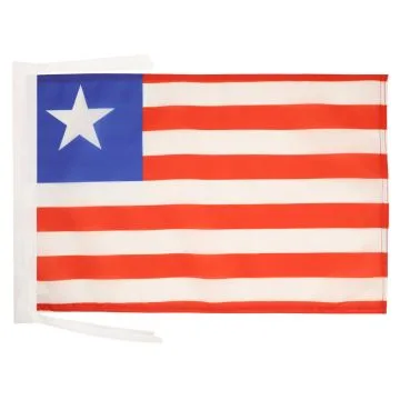 DRAPEAU LIBÉRIA 45x30cm - PAVILLON LIBÉRIEN 30 x 45 cm haute qualité