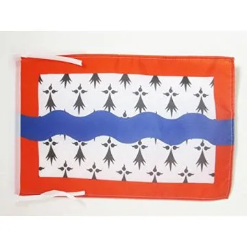 DRAPEAU HAUTE-VIENNE 45x30cm - PAVILLON DÉPARTEMENT FRANÇAIS - LIMOUSIN 30 x 45 cm haute qualité